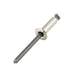 Pop Rivet Dome Head, Open End 1/8" x .640" LONG (.376"-.500"Grip) 300 Series Stainless Steel/ Steel Mandrel by Pop®
