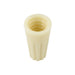 Wire Nut Twist-On without Insert 2 or 2 x #18, 2 x #16 Nylon Ivory by Spaenaur Inc.