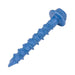 Tapcon Anchor Concrete Screw, Slotted Drive, Hex Washer Head, Hi-Lo Thread, 1/4" Dia x 2-3/4" Length, C1022 Steel Blue CLIMASEAL® by Tapcon®