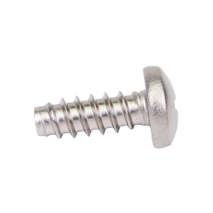 Tapping Screw, Pan Head Phillips Drive, Type B, #10 x 1/2" Length, Stainless Steel by Spaenaur Inc.
