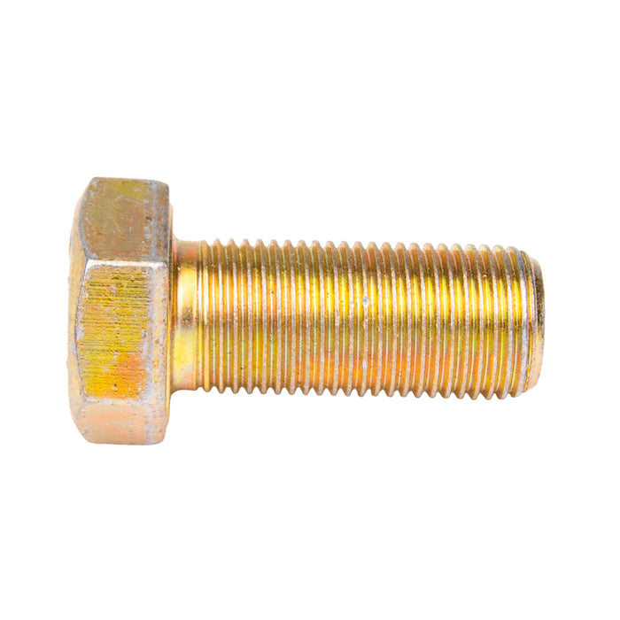 Hex Head Cap Screw Sae 1/4"-28 UNF x 3" Grade 8 Medium Carbon Alloy Steel Zinc Plated with Yellow Dichromate ANSI B18.2.1-1965