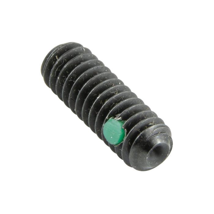Hex Socket Set Screw Cup Pt W/ Pelletized Nylon Insert #10-32 UNF x 1/4" LG Alloy Steel Heat Treated Plain ANSI B18.3-1986