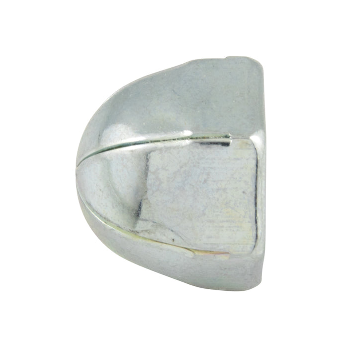 Cap Nut, M4 x 0.70 mm, 7.0 mm WAF, 8.0 mm THK, Steel Zinc Plated, DIN 1587