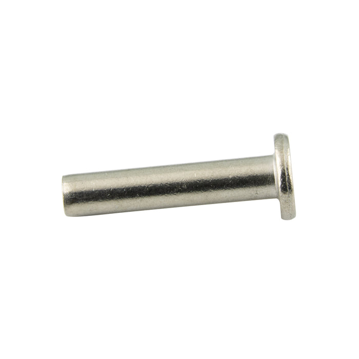 Solid Rivet, Flat Head 1/8" DIA x 1" LGTH 18-8 Stainless Steel ANSI B18.1.1-1972(1981)