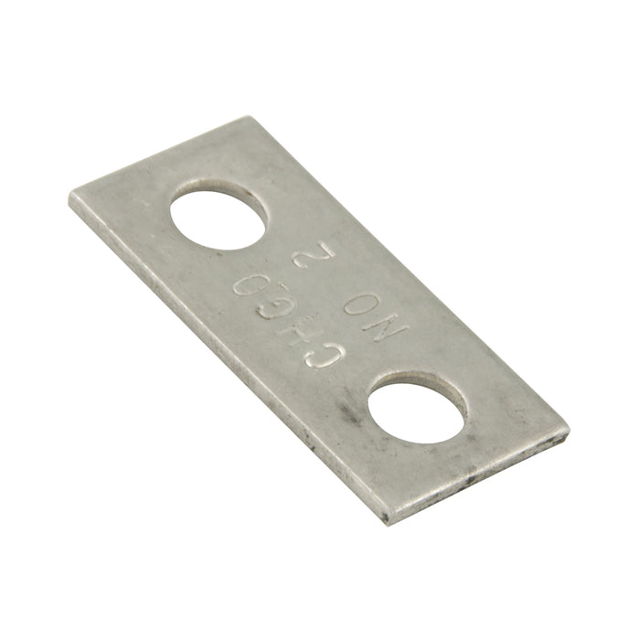 Plaque pour boulon en U Compatible uniquement avec les boulons en U 1/4" x 9/16" en acier inoxydable 18-8 de Spaenaur Inc.