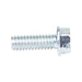 Machine Screw, Washer Head, Slotted Drive, #12-24 UNC x 5/8" Length, Steel Zinc Plated by Spaenaur Inc.