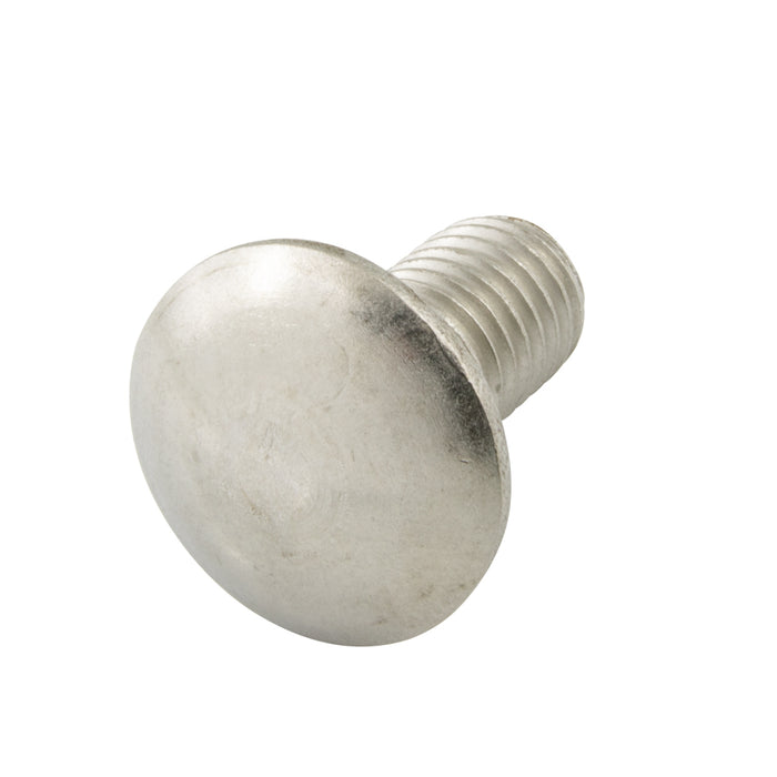 Carriage Bolt, Round HD Square Neck 1/4"-20 UNC x 2 1/2" LG 18-8 Stainless Steel ANSI B18.5 Latest Revision