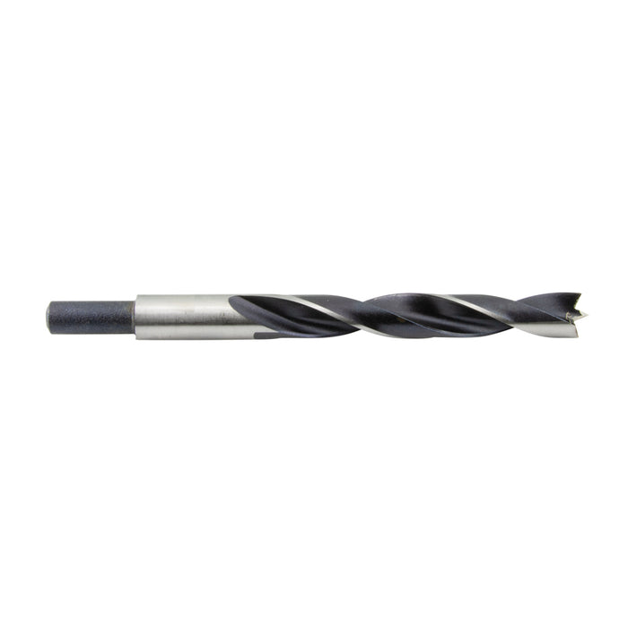 Foret hélicoïdal pour bois, pointe centrale 11 mm x 142 mm LGTH, diamètre de tige 10 mm, acier Cv, par Spaenaur Inc.