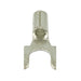 Copper Alloy Spade tongue Terminal, Wire Size 12-10 GA., Non-Insulated Hole DIA 13/64" Stud Size 10 Copper Alloy, Chromate Plated by Spaenaur Inc.