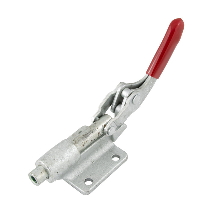 Pince à bascule à pousser-tirer à tête rouge, capacité de 300 lb, base en fonte malléable, plaque en zinc (option du fabricant) par Spaenaur Inc.