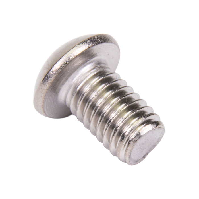 Machine Screw, Button Head, Torx Drive, M6 x 1.00 mm UNC x 20 mm Length, Stainless Steel by Spaenaur Inc.