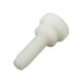 Thumb Screw, Knurled 3/8"-16 UNC x 1/2" Molded Nylon 6/6(Ul94V2) Natural by Microplasticsinc
