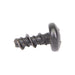 Hi-Lo Tapping Screw, Phillips, Pan Head, #6 x 5/16" Length, Case Hardened Low Carbon Steel Oxide, ASME/ANSI B18.6.4 by Spaenaur Inc.
