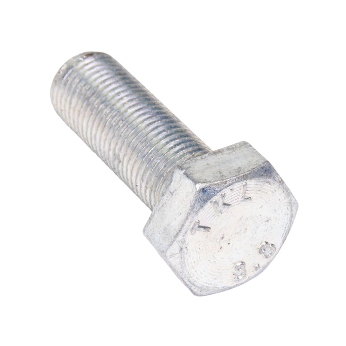 Hex Head Cap Screw, DIN 933 M10 x 1.50 x 12mm Full Thread Class 8.8 Steel Yellow Zinc Plated DIN 933/8.8-YZ M10X12 by Spaenaur Inc.