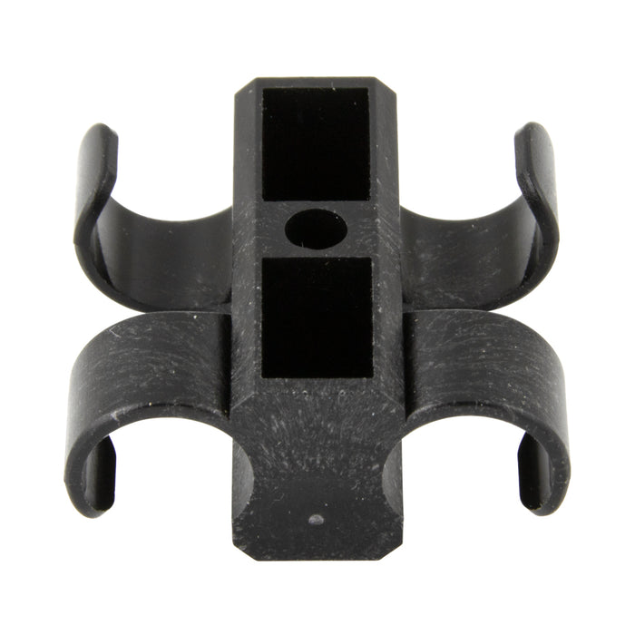 T-Clip 5/16 - 3/8" Range Polyacetal Plastic Black