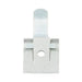 Ludwig Snap Fastener 7/16" Wd. Movable Arm, One Hole Style A-18 Steel Zinc Plated by Spaenaur Inc.