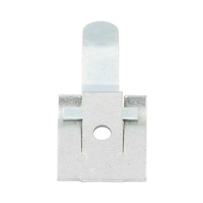 Bouton-pression Ludwig 7/16 po de largeur, bras mobile, modèle à un trou A-5 en acier zingué par Spaenaur Inc.