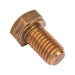 Vis à tête hexagonale 3/4" - 10 UNC x 2 1/2", en bronze au silicium, conforme à la norme ANSI B18.2.1-1981, fabriquée par Spaenaur Inc.