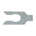 Shim, Caster-Camber, 1 17/32"LG x 1 9/32"W., for Corvair 1961-1968 1/8"Thickness, 7/16" Slot Width Low Carbon Steel Zinc Plated by Spaenaur Inc.