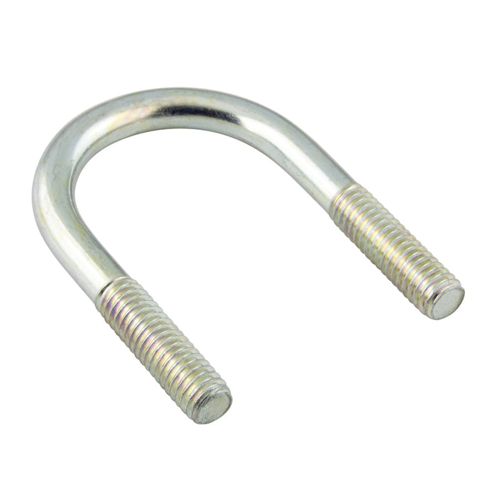 Pivot en U avec plaque et écrous (lot de 10) pour tube de 1-1/4", filetage 5/16"-18, acier zingué et chromaté (Ub-5 + 030-038 + 2X B-92) de Spaenaur Inc.