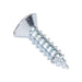 Tapping Screw, Oval Head Square Socket Drive, Type AB, #6 x 5/8" Length, Low Carbon Steel Zinc Plated by Spaenaur Inc.
