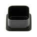 Square Plug for Metal Tubing 1 1/2" x 16 Gauge Tube Low Density Polyethylene Black by Spaenaur Inc.