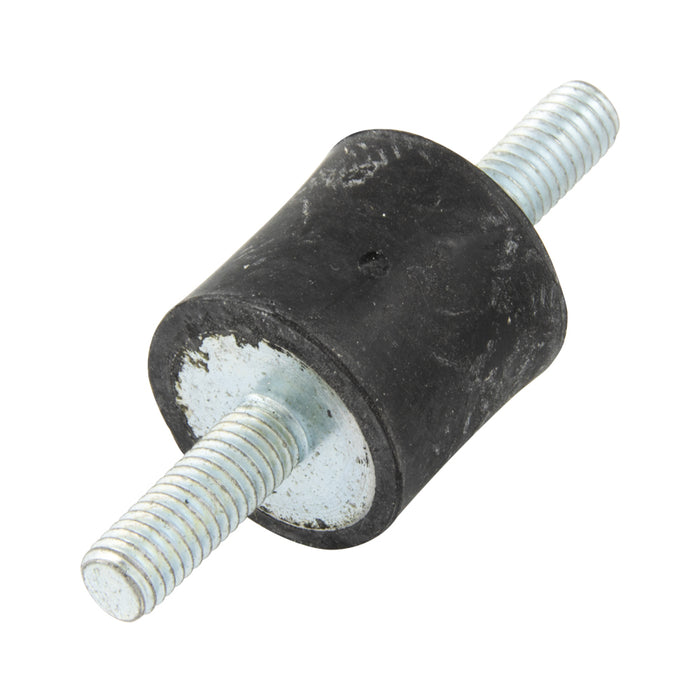 Anti-Vibration Mount, Double-Ended 15mm D x 15mm HT / M4X11mm L Vulcanized Natural Rubber 50-60 Duro by Spaenaur Inc.