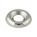 Rondelle de finition à tête fraisée (pour vis) n° 4 (diamètre intérieur) x 25/64" (diamètre extérieur), en acier inoxydable 18-8, sans filetage, de Spaenaur Inc.