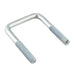 Square Bend U-Bolt 3/8"-16 UNC x 3" (6" x 5") Steel Zinc Plated by Spaenaur Inc.