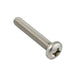 Machine Screw, Pan Head, Phillips Drive, 1/4"-20 UNC x 1/2" Length, Stainless Steel by Spaenaur Inc.