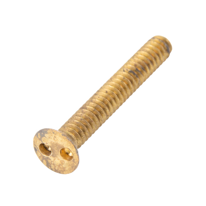 Vis de sécurité, tête bombée à empreinte Torx TR27, 1/4"-20 UNC x 5/8" de longueur, en acier inoxydable, de la marque Spaenaur Inc.