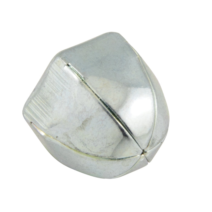 Cap Nut, M4 x 0.70 mm, 7.0 mm WAF, 8.0 mm THK, Steel Zinc Plated, DIN 1587