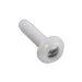 Machine Screw, Round Washer Head, Slotted Drive, #10-32 UNF x 3/8" Length, Steel Electro Zinc Plated or Cadmium Plated by Spaenaur Inc.