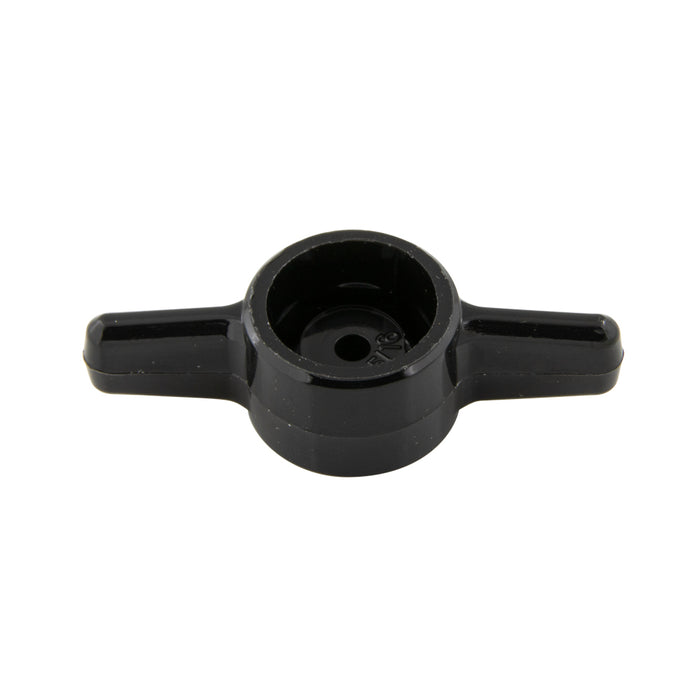 Shear-Loc Tee Knob 1/4" Dupont Delrin 500 Black