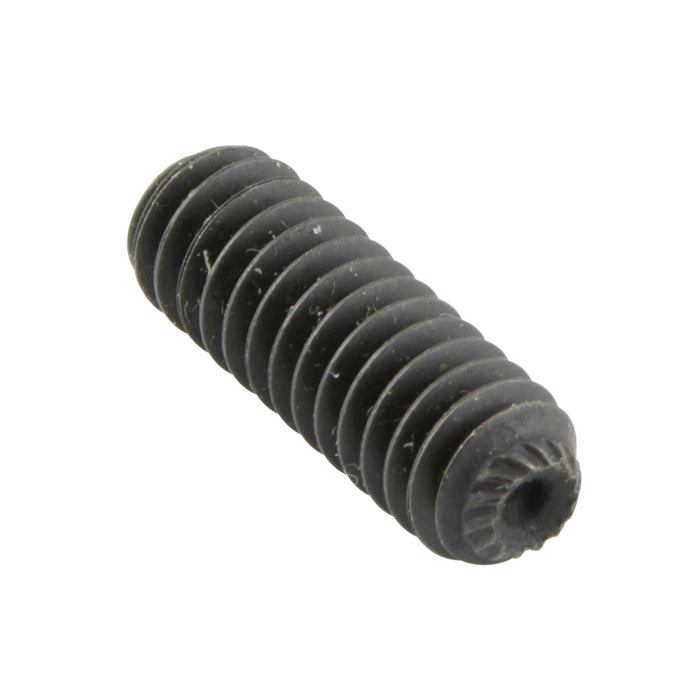 Hex Socket Set Screw Knurled Pt 7/16"-20 UNF x 3/8" LG Alloy Steel Plain