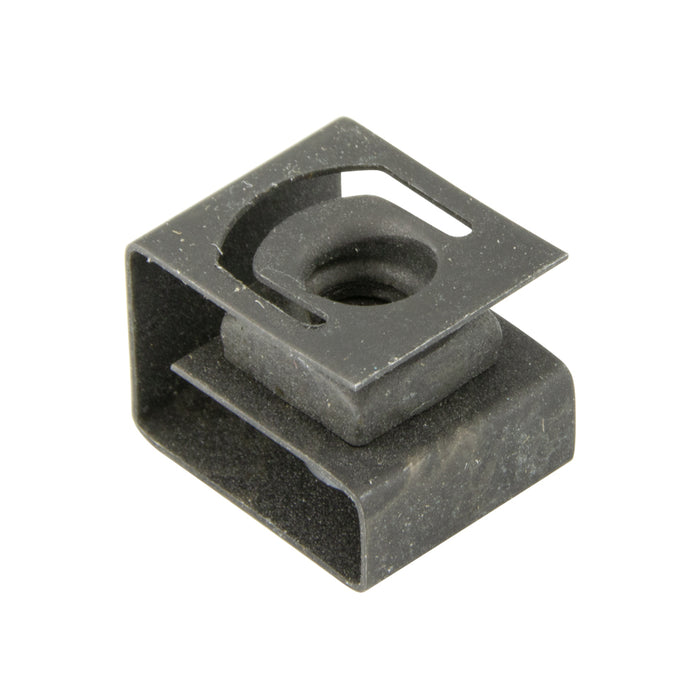 Dispositif de retenue à écrou et boulon n° 10-32 UNF Gamme de panneaux 0,060" à 0,070" Acier à ressort, phosphate et huile par Spaenaur Inc.