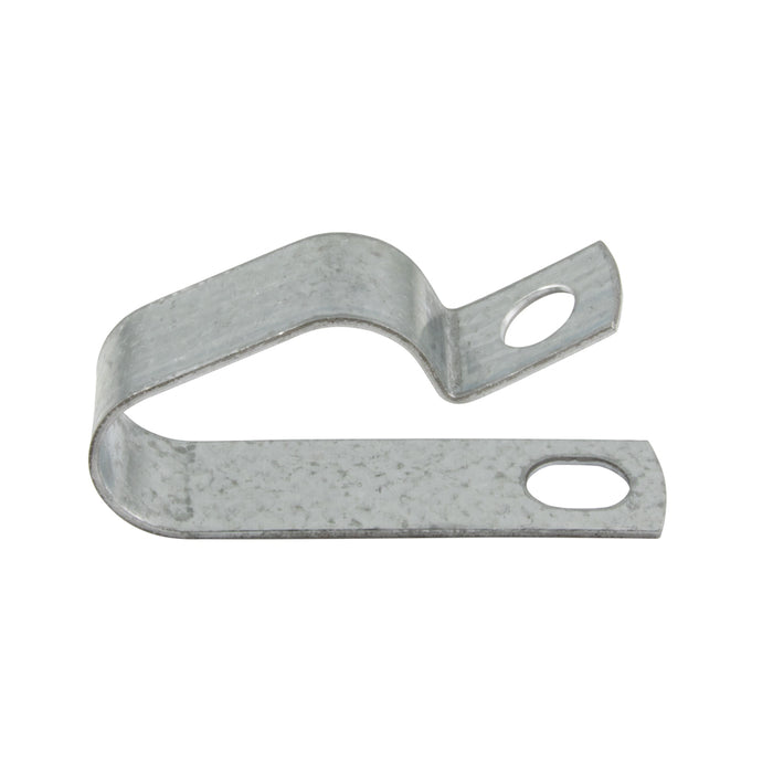 Colliers de serrage doubles - Type fermé (isolés en PVC) Diamètre intérieur du tube 1 po, entraxe 0,968 po Acier zingué avec coussin en vinyle noir chromate transparent par Spaenaur Inc.