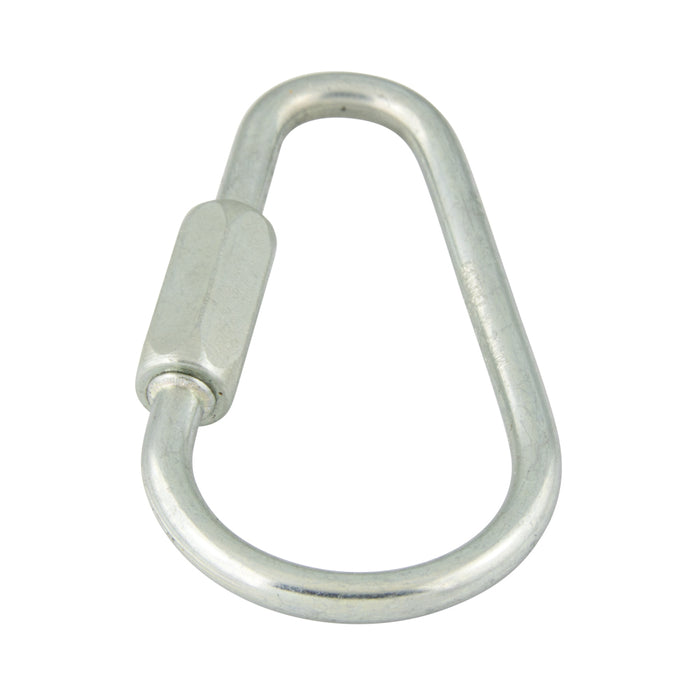 Pear Shaped Quick Link 4mm Wire DIA Steel Zinc Plated