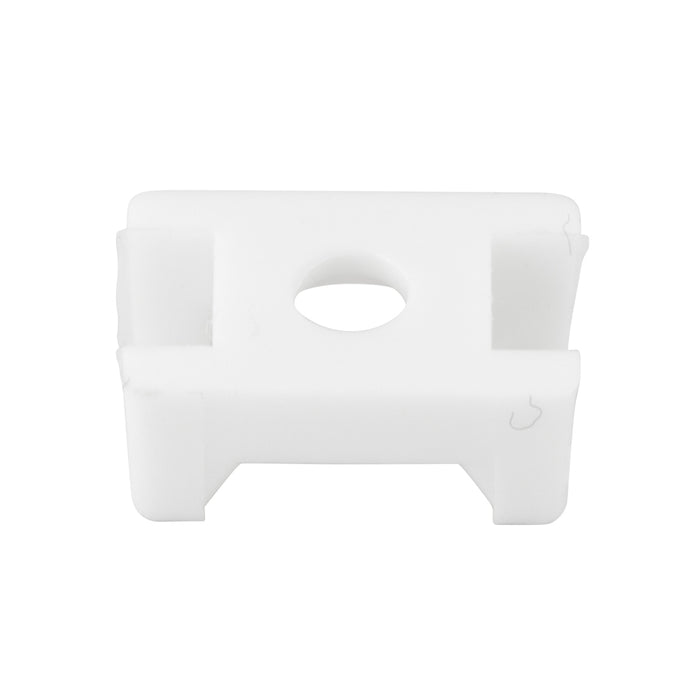 Cable Tie Mount M,I,S Tie Sizes, #6 Screw Hole Nylon by Spaenaur Inc.