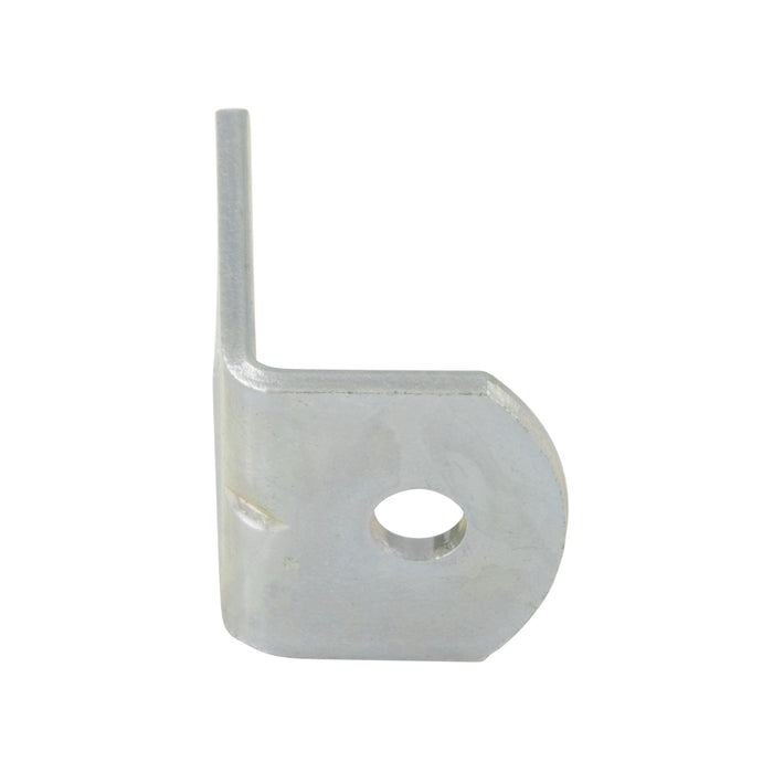 Équerre à angle droit avec trous de 0,187 po (2) non fraisés 3/4 po x 11/16 po x 1 1/16 po x 0,075 po d'épaisseur. Acier zingué par Spaenaur Inc.