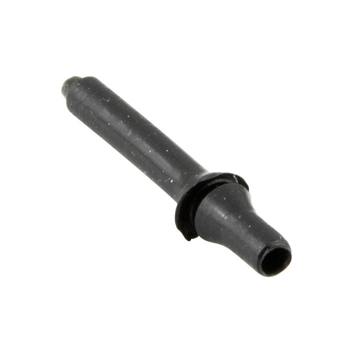 Sleeved Rubber Grommet, 3/32" ID x 1/16" Groove Width x 3/16" Groove Dia. x 1-1/4" O/A Thickness, P.V.C. by Spaenaur Inc.