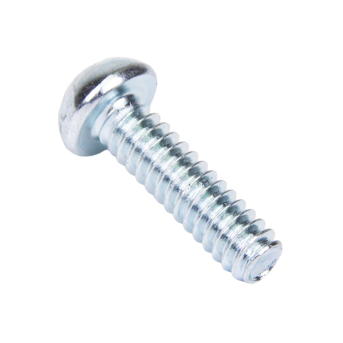 Machine Screw, Round Head, Square Socket Drive, 1/4"-20 UNC x 1" Length, Steel Zinc Plated Trivalent by Spaenaur Inc.
