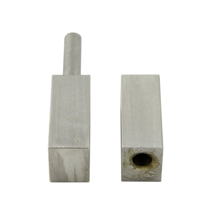 Charnières à levage à gauche 100 mm O/A HT x 75 mm de largeur en acier inoxydable poli par Spaenaur Inc.