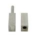 Charnières à levage à gauche 100 mm O/A HT x 75 mm de largeur en acier inoxydable poli par Spaenaur Inc.
