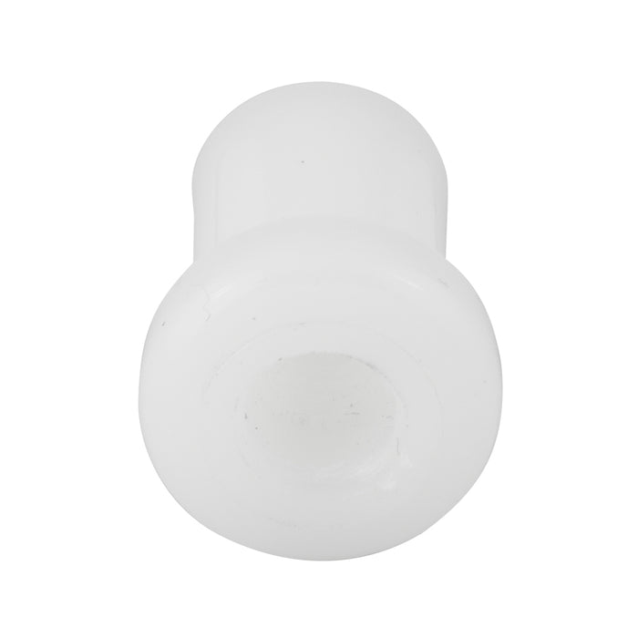 Plug Glide for 16/18 GA. Round Tube 1" x 1/4"-20 Polyethylene Natural Color by Spaenaur Inc.