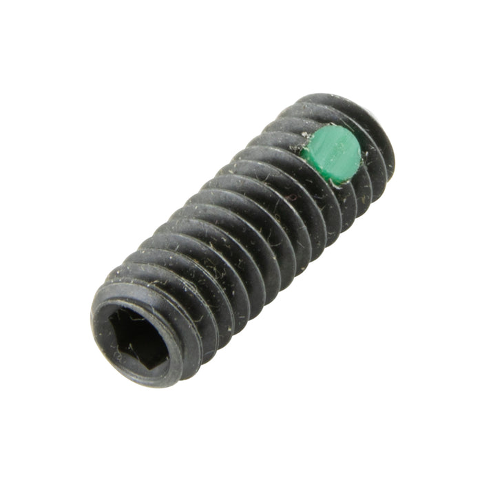 Hex Socket Set Screw Cup Pt W/ Pelletized Nylon Insert #10-32 UNF x 1/4" LG Alloy Steel Heat Treated Plain ANSI B18.3-1986