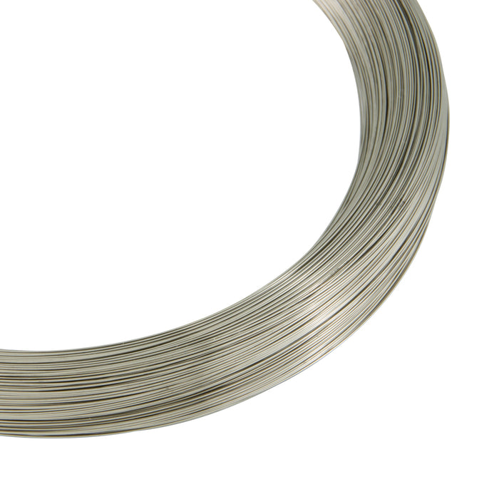 Spring Wire, 1 LB./Pk #38 GA/.125" DIA 302 Stainless Steel Full Hard by Spaenaur Inc.