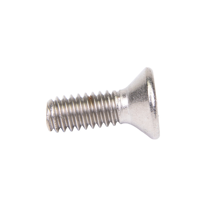 Security Screw, Flat Head Spanner Drive, #10-24 UNC x 1/2" Length, Stainless Steel by Spaenaur Inc.