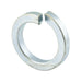 Split Lockwasher, Plain Ends M8, High Collar Style Spring Steel Zinc Plated DIN 7980/ST-ZP M8 by Spaenaur Inc.