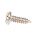 Tapping Screw, Pan Head One-Way Slotted Drive, Type A, #14 x 3/4" Length, Steel Nickel Plated by Spaenaur Inc.
